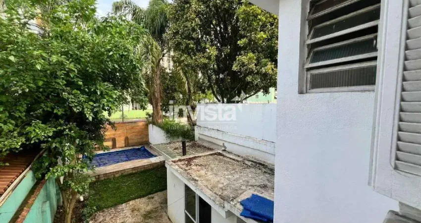 Casa com 3 quartos para alugar na Aparecida, Santos 