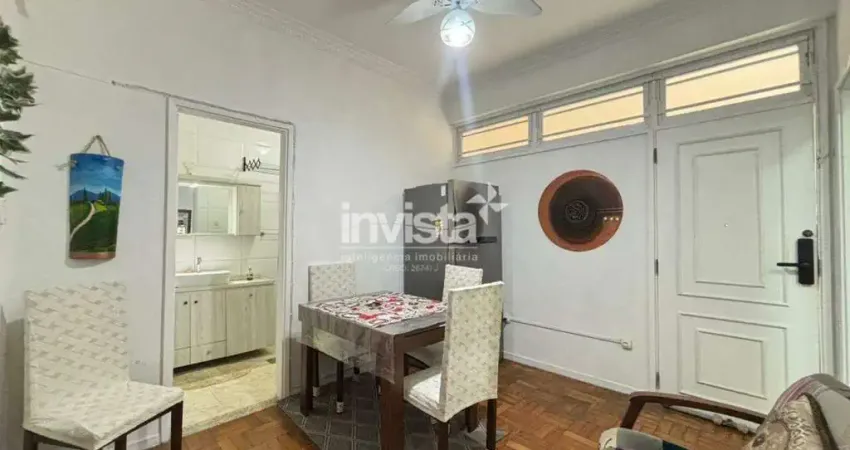 Apartamento com 2 quartos para alugar no José Menino, Santos 