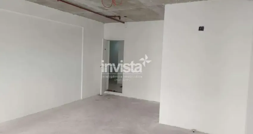 Sala comercial para alugar na Vila Mathias, Santos 