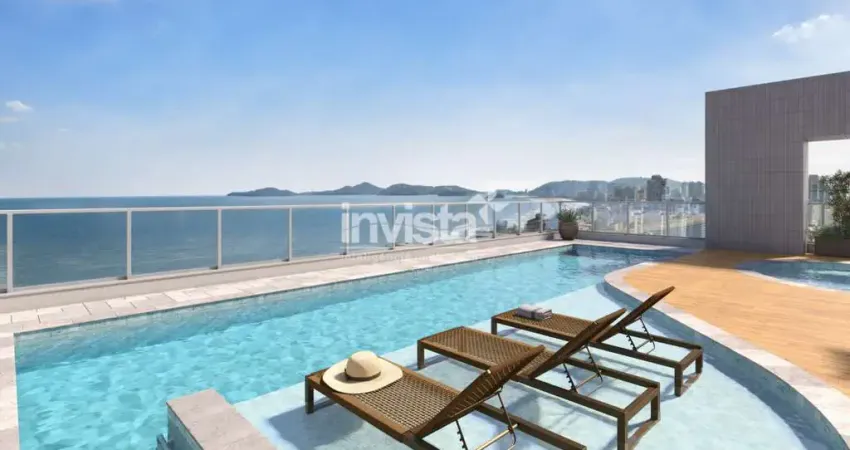 Apartamento com 2 quartos à venda no Embaré, Santos 