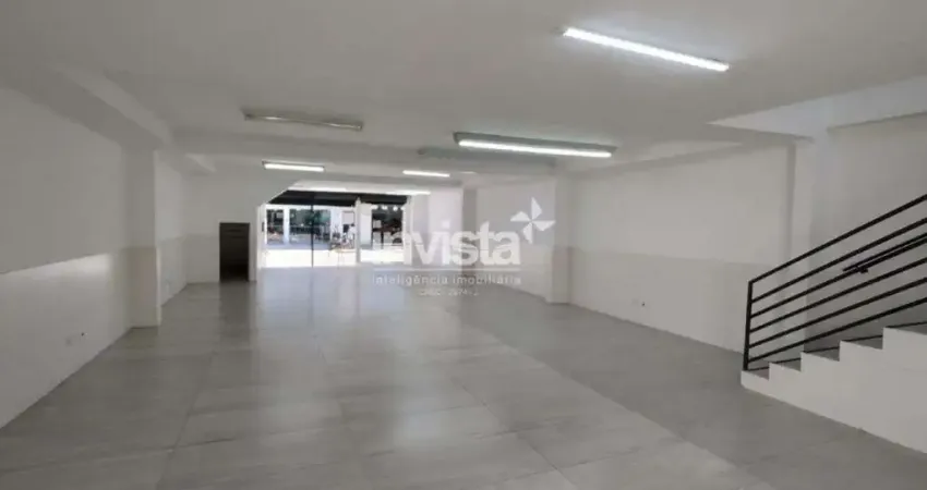 Ponto comercial para alugar no Pompéia, Santos