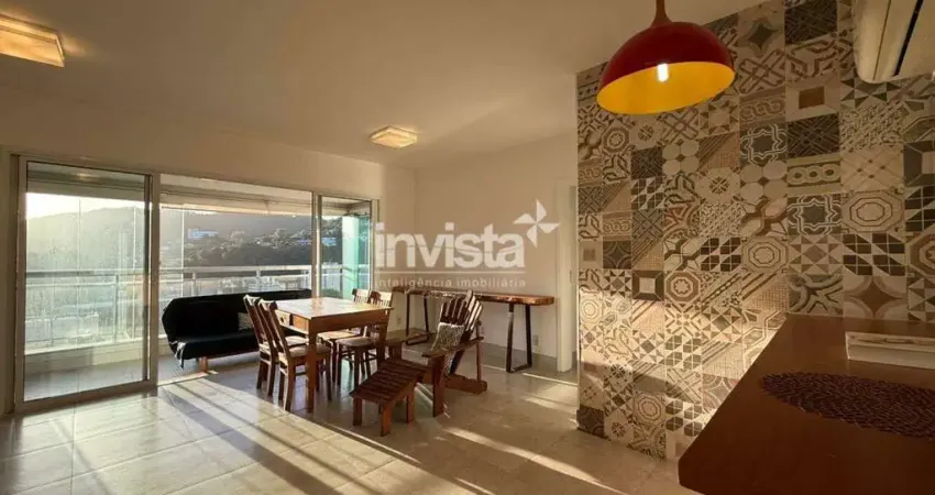 Apartamento à venda no josé menino, santos – 100m² com financiamento disponível