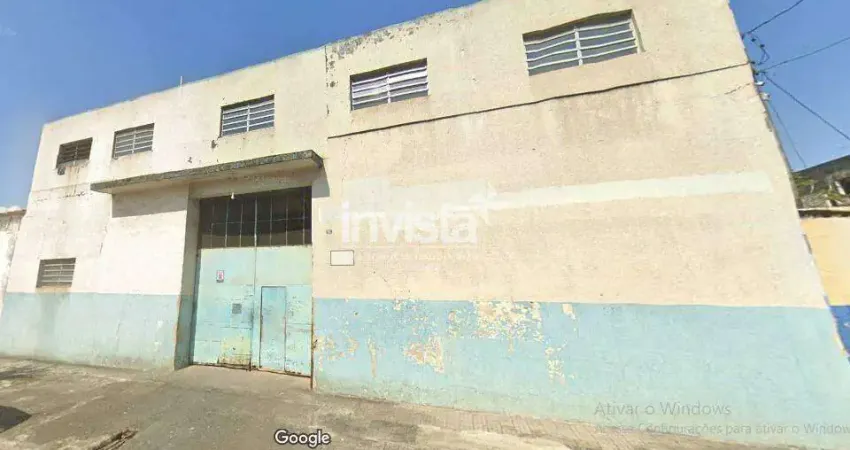 Barracão / Galpão / Depósito para alugar na Vila Mathias, Santos 