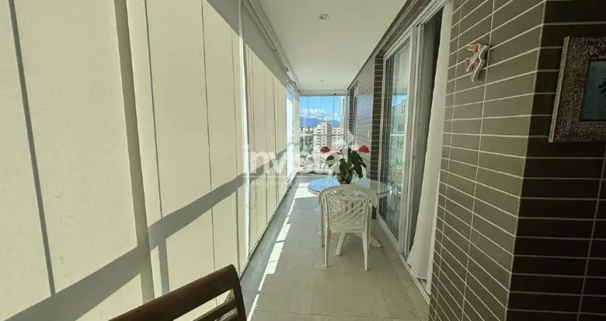 Apartamento com 2 quartos à venda no Embaré, Santos 