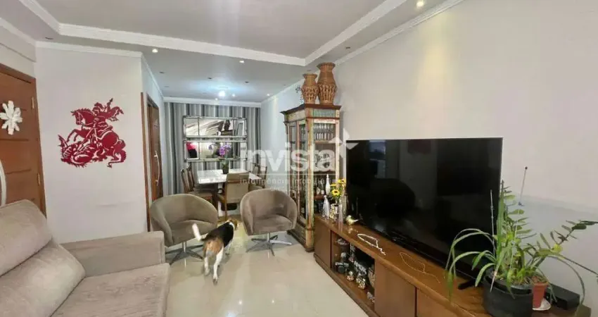 Apartamento com 2 quartos à venda no Estuário, Santos