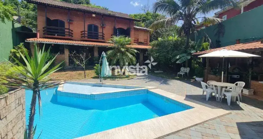 Casa com 4 quartos para alugar no Morro Nova Cintra, Santos 
