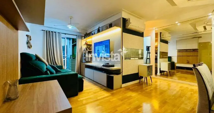 Apartamento com 3 quartos à venda no Marapé, Santos