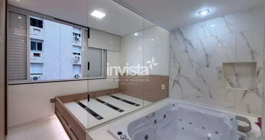 Apartamento com 2 quartos para alugar no Pompéia, Santos