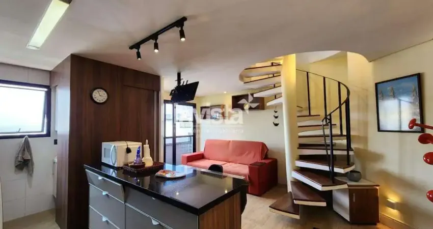 Cobertura com 1 quarto à venda no Pompéia, Santos