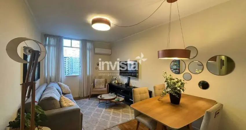 Apartamento com 2 quartos à venda no Gonzaga, Santos