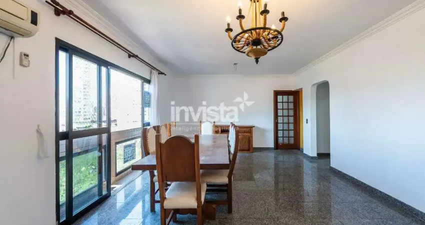 Apartamento com 4 quartos à venda no Pompéia, Santos 
