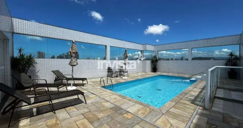 Apartamento com 2 quartos para alugar no Embaré, Santos