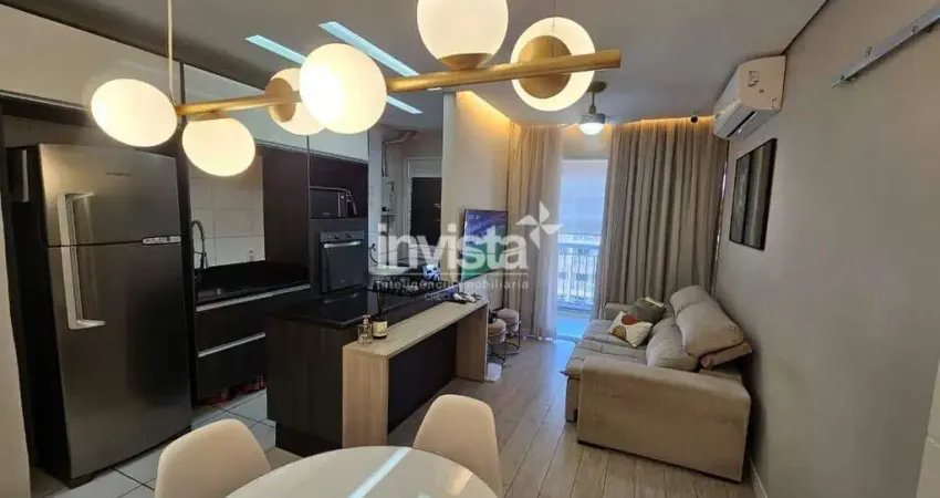 Apartamento à venda com lazer completo no bairro vila mathias em santos