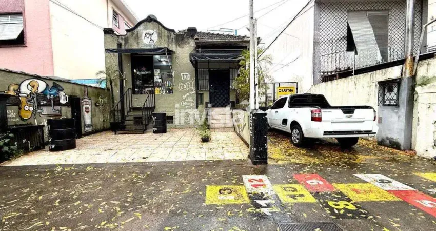 Terreno com potencial incrível na avenida pedro lessa – embaré - santos.