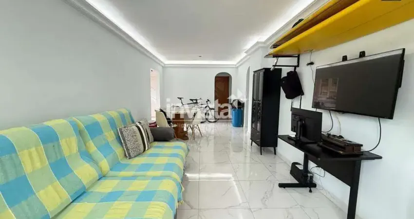 Apartamento 3 quartos com 1 suíte em campo grande, santos – financia