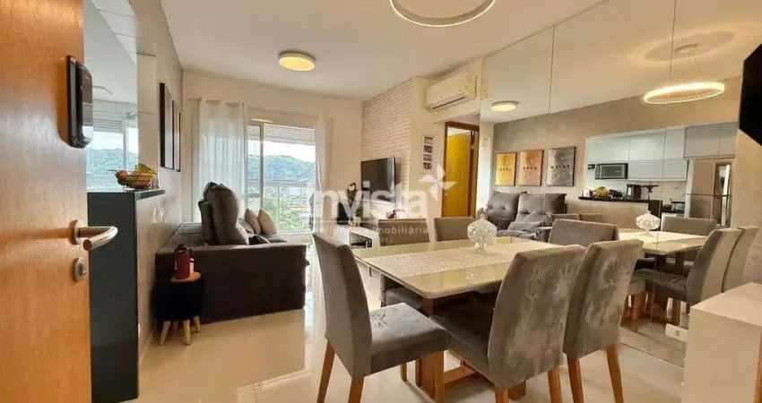 Apartamento com 2 quartos à venda na Vila Mathias, Santos 