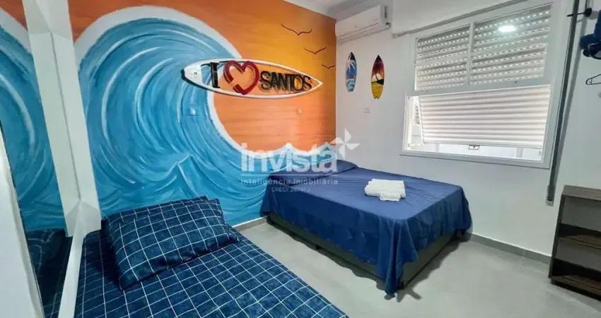 Kitnet / Stúdio à venda no Embaré, Santos