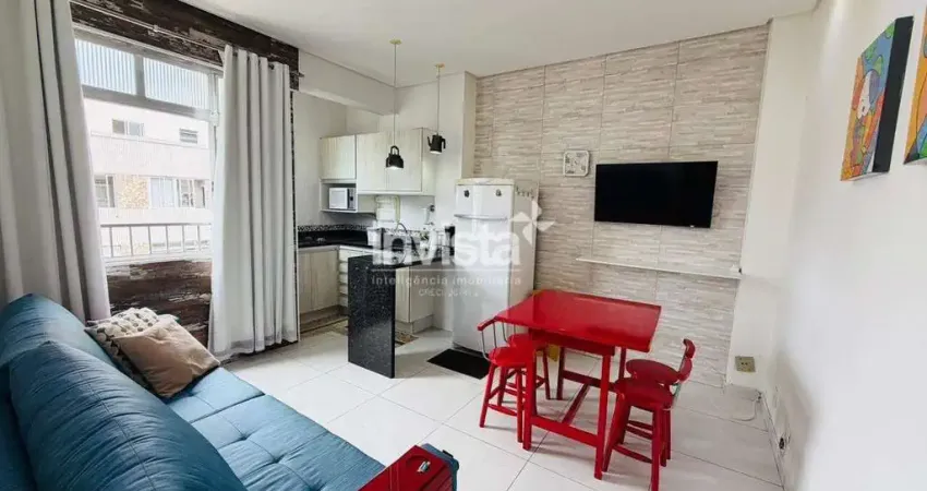 Apartamento com 1 quarto à venda no Ponta da Praia, Santos