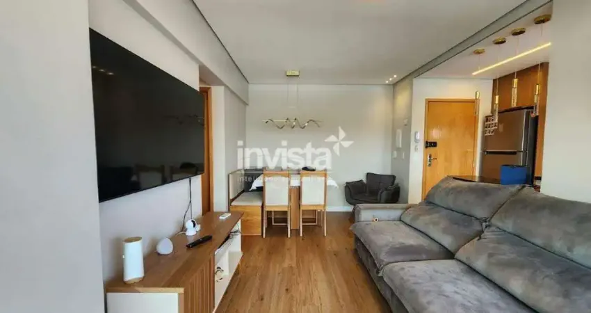 Apartamento com 2 quartos para alugar no Macuco, Santos 