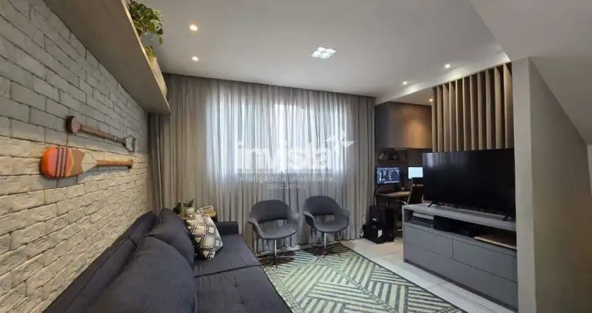 Casa com 2 quartos à venda no Marapé, Santos 