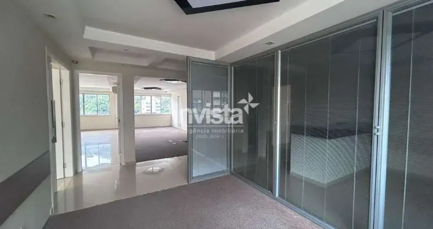 Sala comercial para alugar no Centro, Santos 