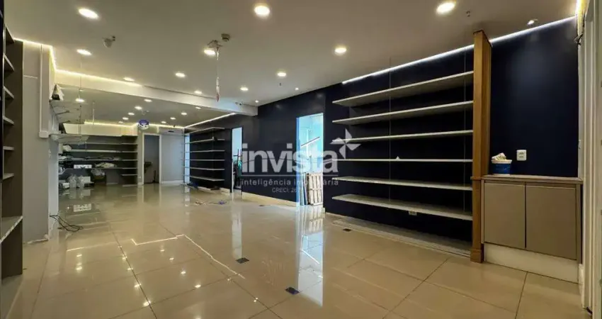 Sala comercial de 103,92 m² no encruzilhada, santos – aceita financiamento