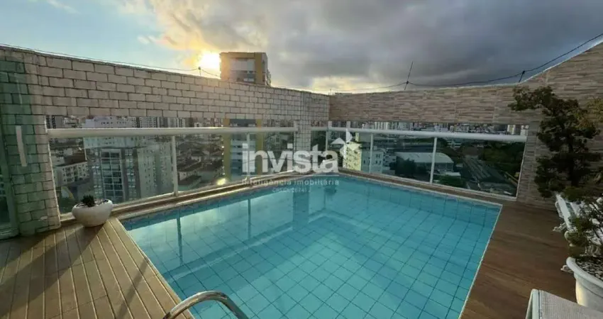 Cobertura com 4 quartos à venda no Embaré, Santos 