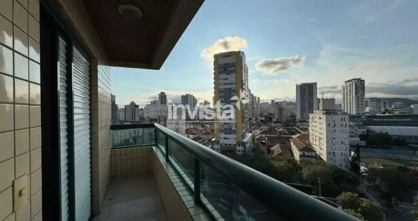 Apartamento com 3 quartos à venda no Embaré, Santos 