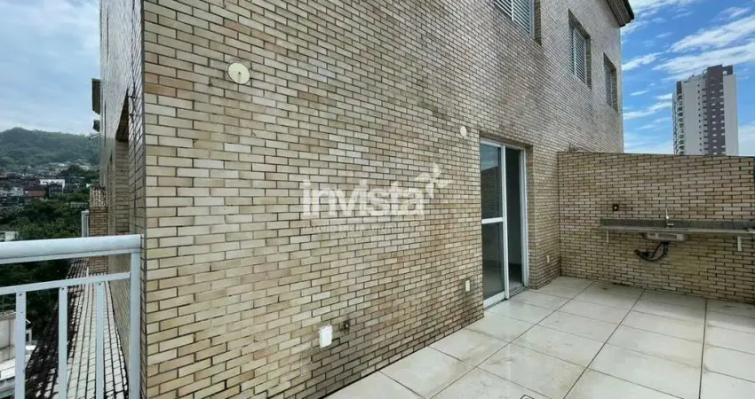 Cobertura com 2 quartos à venda no José Menino, Santos 