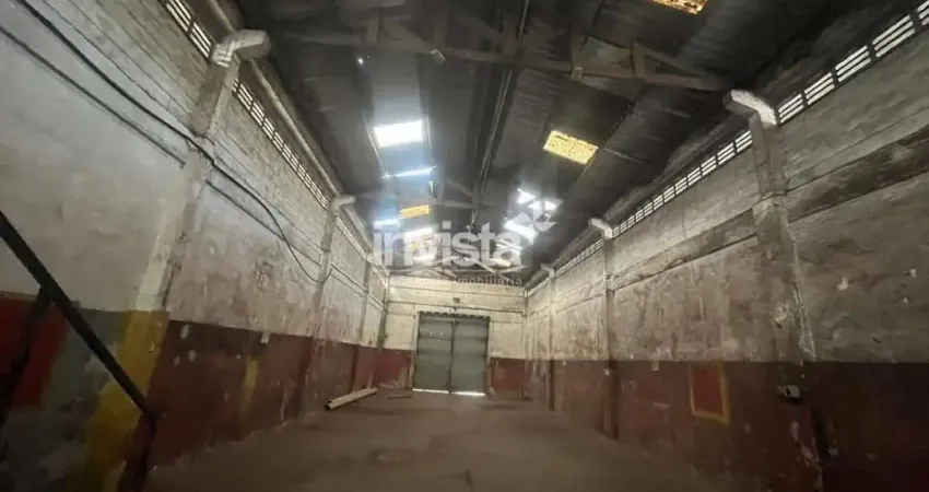 Barracão / Galpão / Depósito para alugar no Saboó, Santos