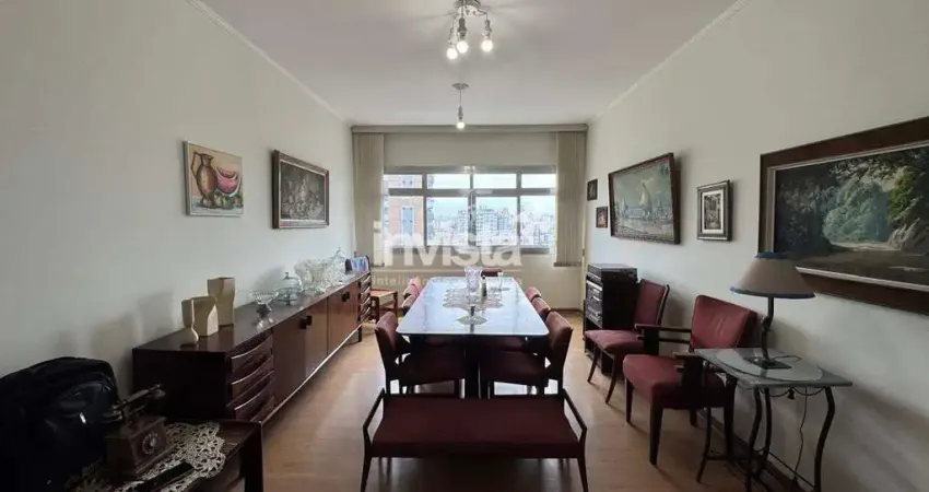 Apartamento 3 dormitórios para alugar na ponta da praia em santos