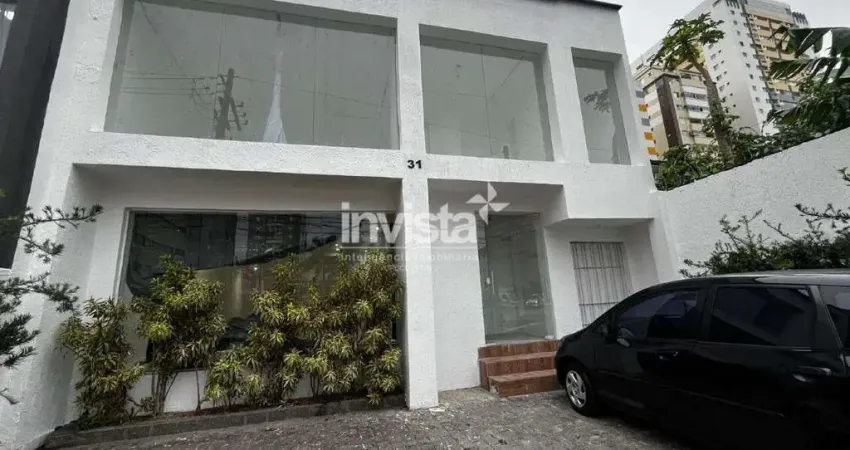 Ponto comercial para alugar no Boqueirão, Santos 