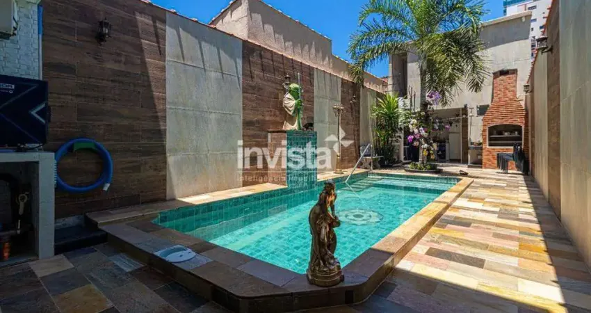 Casa com 4 quartos à venda no Encruzilhada, Santos