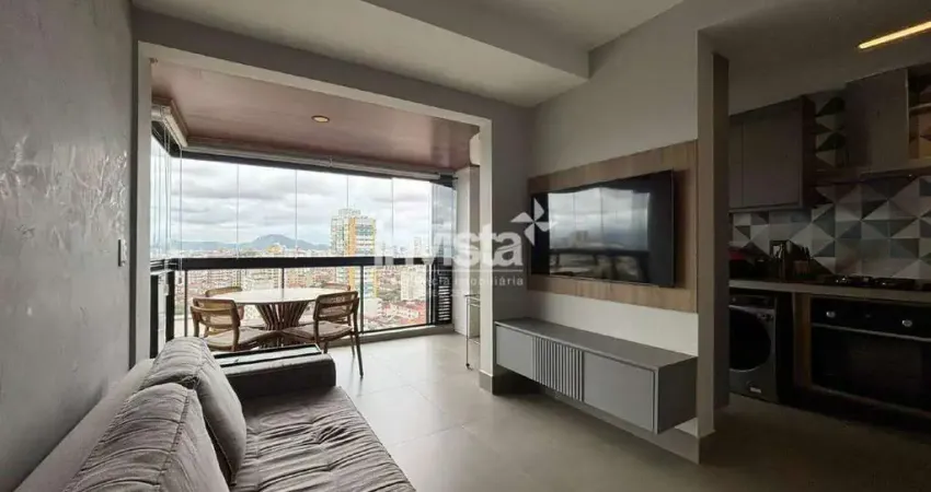 Apartamento com 1 quarto à venda no Boqueirão, Santos