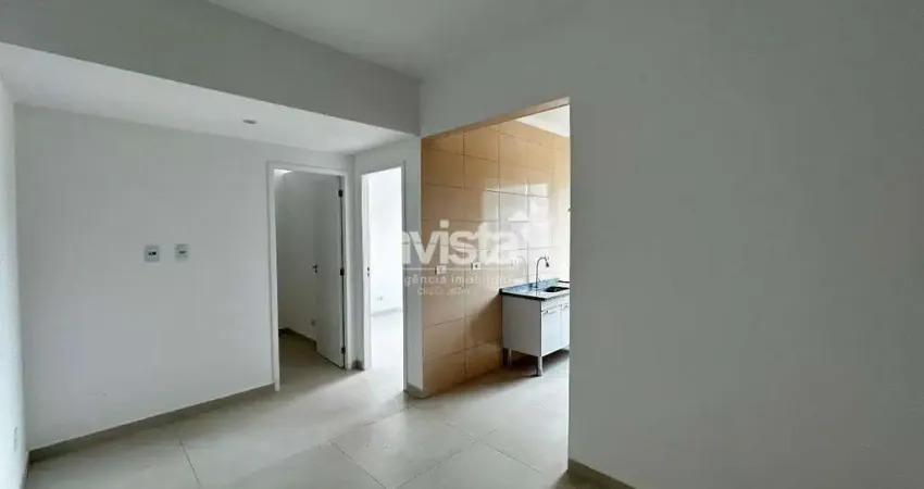 Apartamento de 50 m² para aluguel no josé menino, santos – residencial