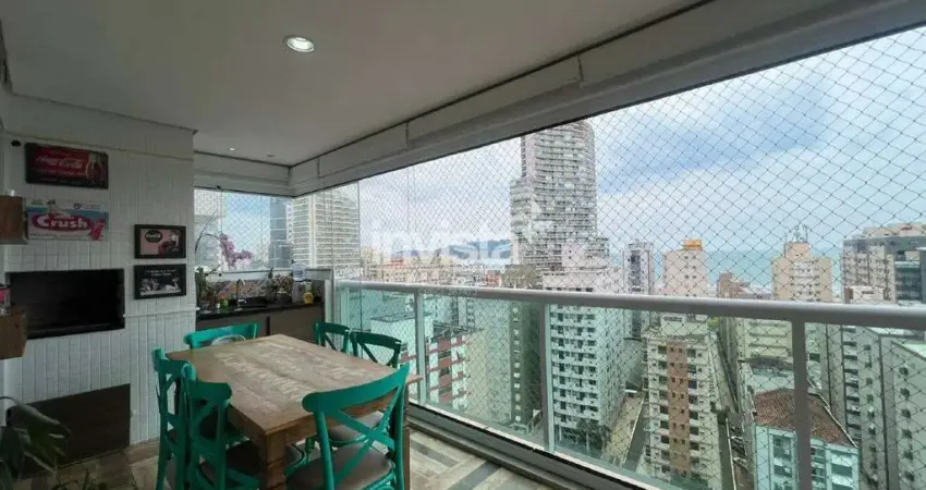 Apartamento com 3 quartos à venda no Pompéia, Santos