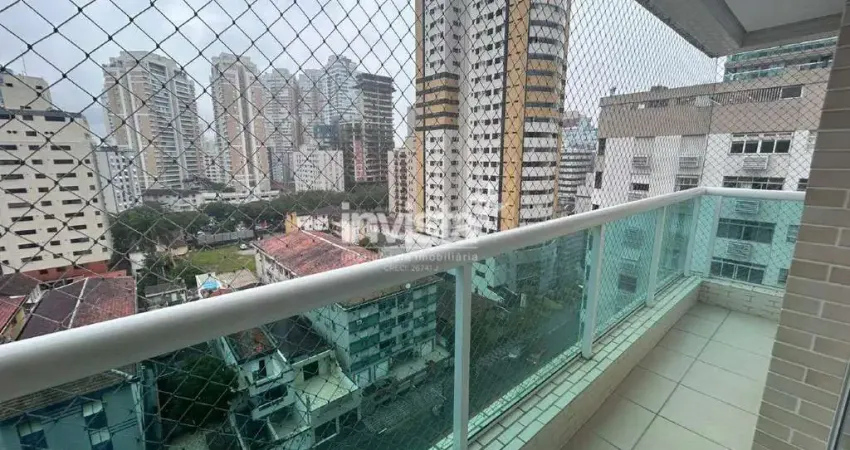 Apartamento com 1 quarto para alugar no Gonzaga, Santos