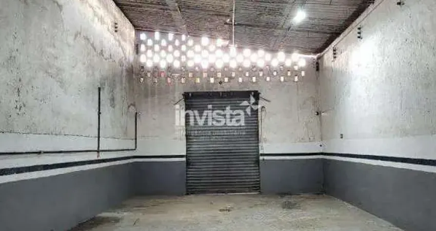 Barracão / Galpão / Depósito para alugar na Vila Mathias, Santos 