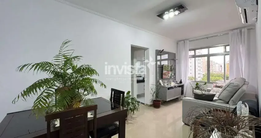 Apartamento com 2 quartos à venda no Embaré, Santos 