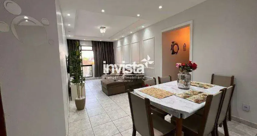 Apartamento com 2 quartos para alugar na Aparecida, Santos 