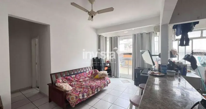 Apartamento com 1 quarto à venda no Boqueirão, Santos 