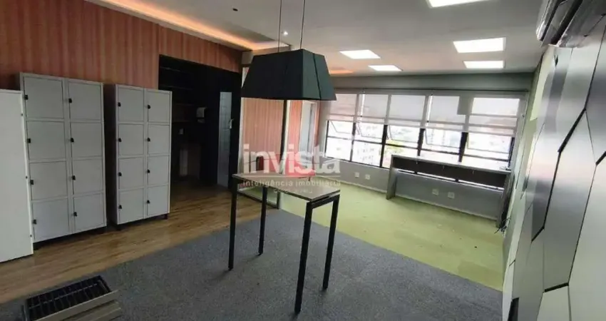 Sala comercial exclusiva para aluguel | 57 m², santos – aparecida