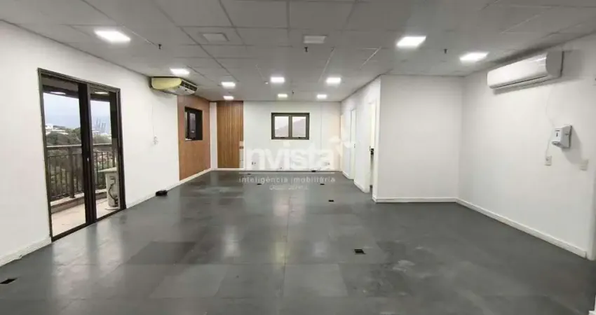 Sala comercial para alugar no Valongo, Santos