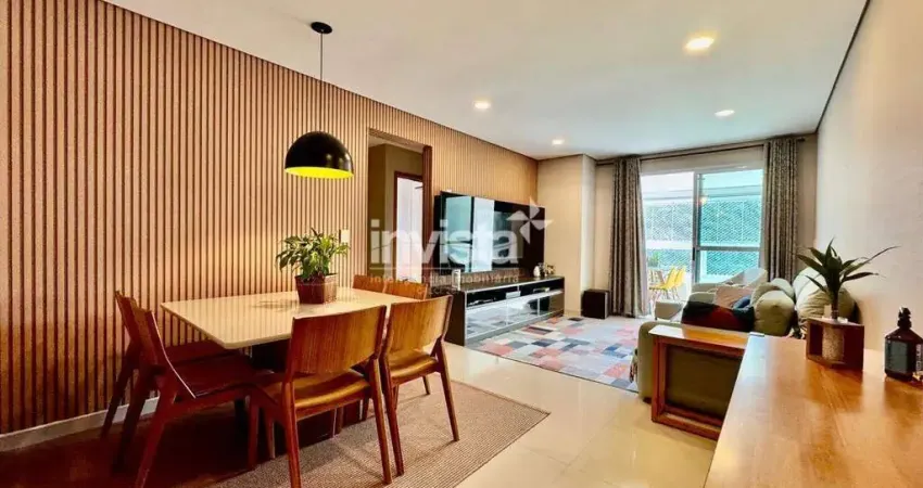 Apartamento com 3 quartos à venda no José Menino, Santos 