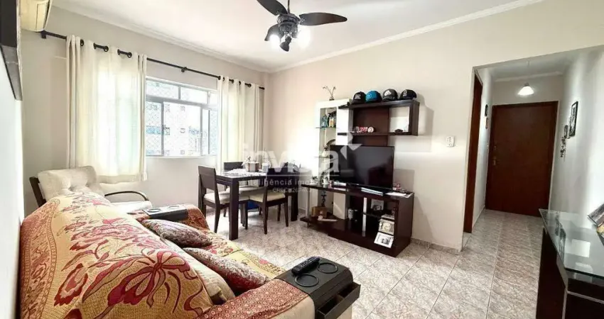 Embaré – 2 dormitórios, andar alto, vista livre e aquecimento a gás!