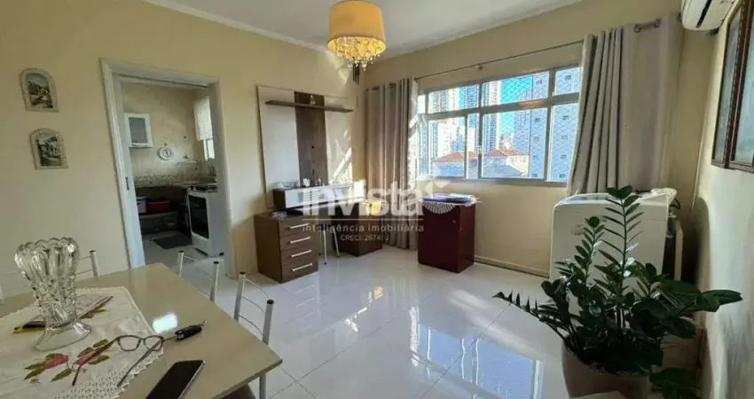 Apartamento com 1 quarto à venda no Campo Grande, Santos 