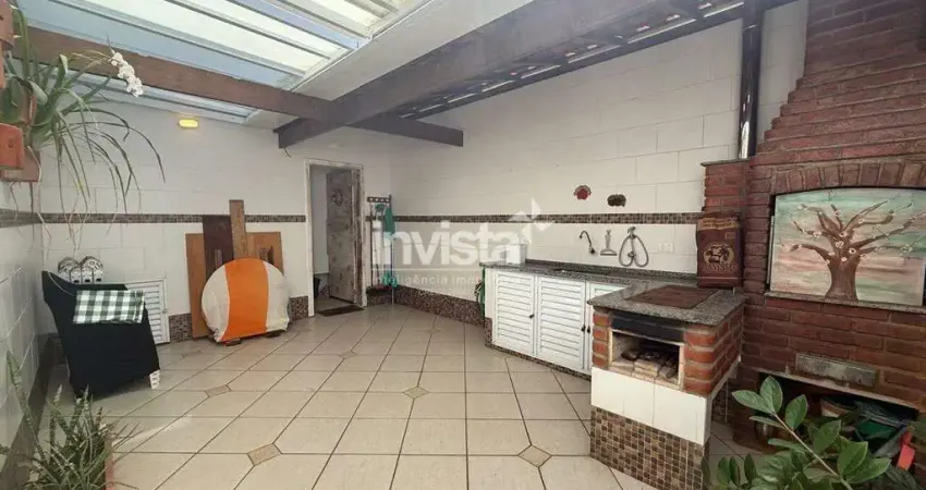 Casa com 3 quartos à venda no Estuário, Santos
