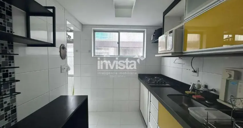 Apartamento com 2 quartos para alugar na Aparecida, Santos 