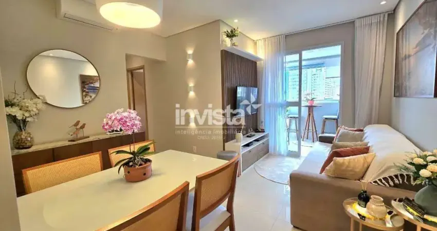 Apartamento decorado com 2 suítes e varanda gourmet – edifício 4th creek – santos/sp