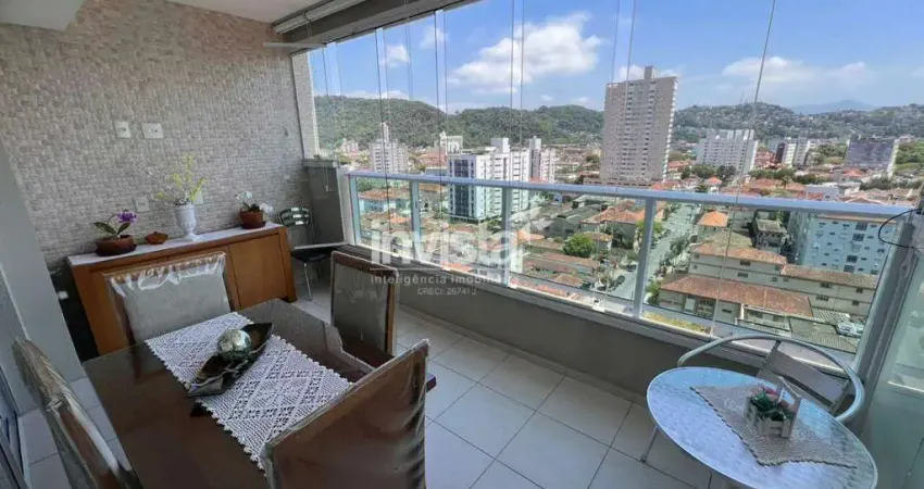Apartamento com 3 quartos à venda no Campo Grande, Santos 